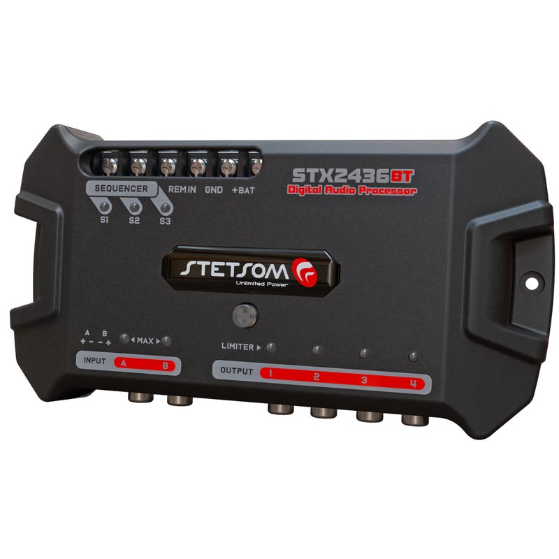Stetsom STX 2436 Bluetooth DSP PRO - Digital Signal Processor, DSP PRO, Equalizer, Exclusive APP, Band Graphic, High Precision Crossover, Filters, Voltmeter, Limiter, Digital Audio Processor - Image 3